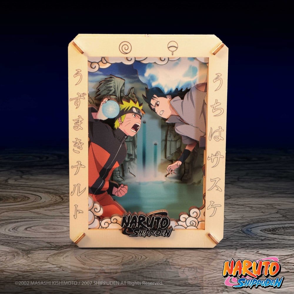Naruto Model Kit Wooden Theatre The Final Valley (Medium) 14 cm