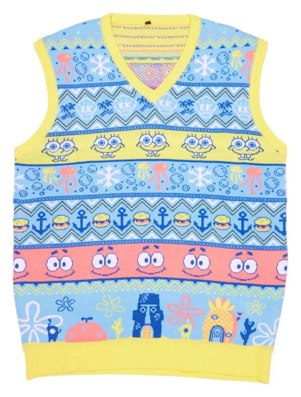 SpongeBob Squarepants Tank Top Christmas Size S
