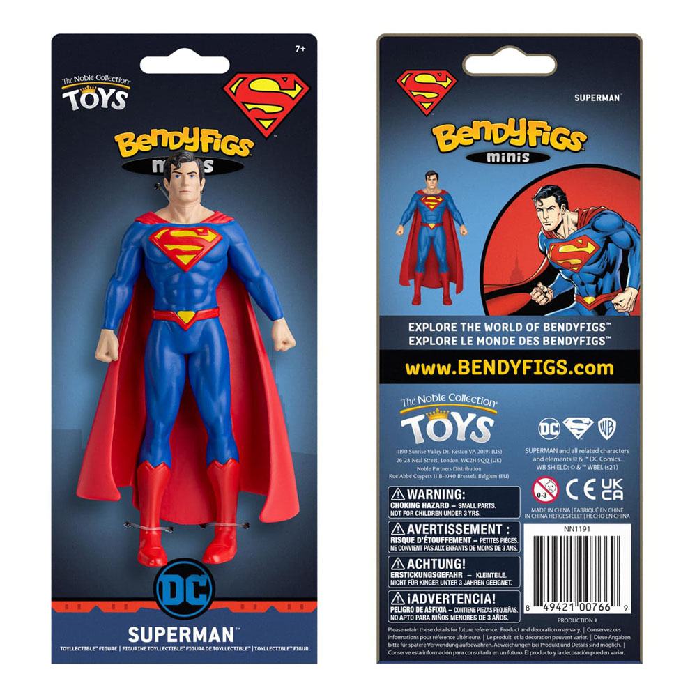 DC Comics Bendyfigs Biegbare Figur Superman 14 cm
