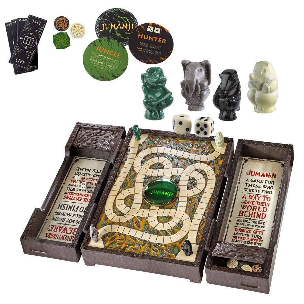Jumanji-Brettspiel-Sammler, 1:1-Replik, 41 cm