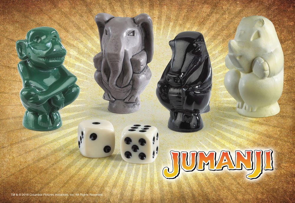 Jumanji-Brettspiel-Sammler, 1:1-Replik, 41 cm
