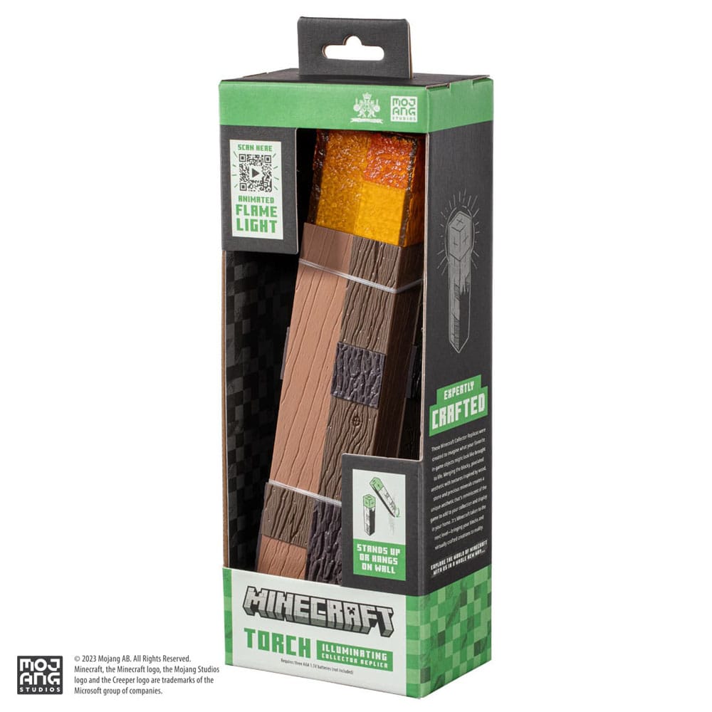 Minecraft-Replik-Leuchtfackel 25 cm