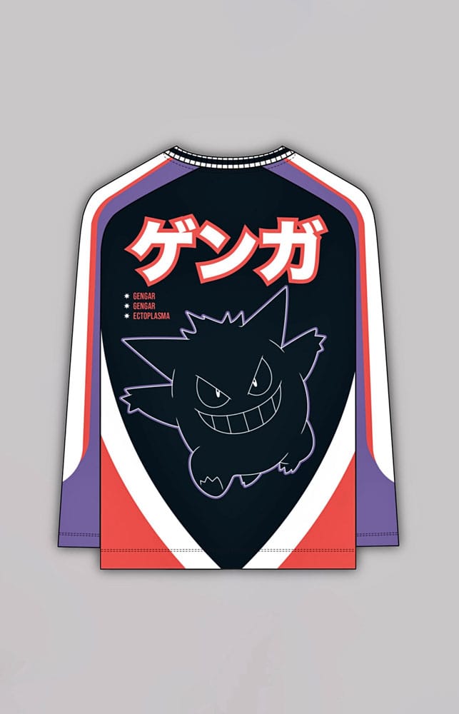 Pokemon Sweater Soccer Jersey Gengar  Size L