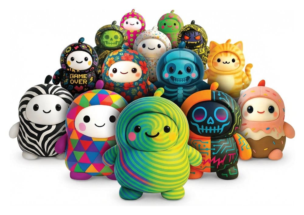 LamaTama Electronic Collectible Figures 6 cm Series 1 heo Exclusive Blind Box Display (26)