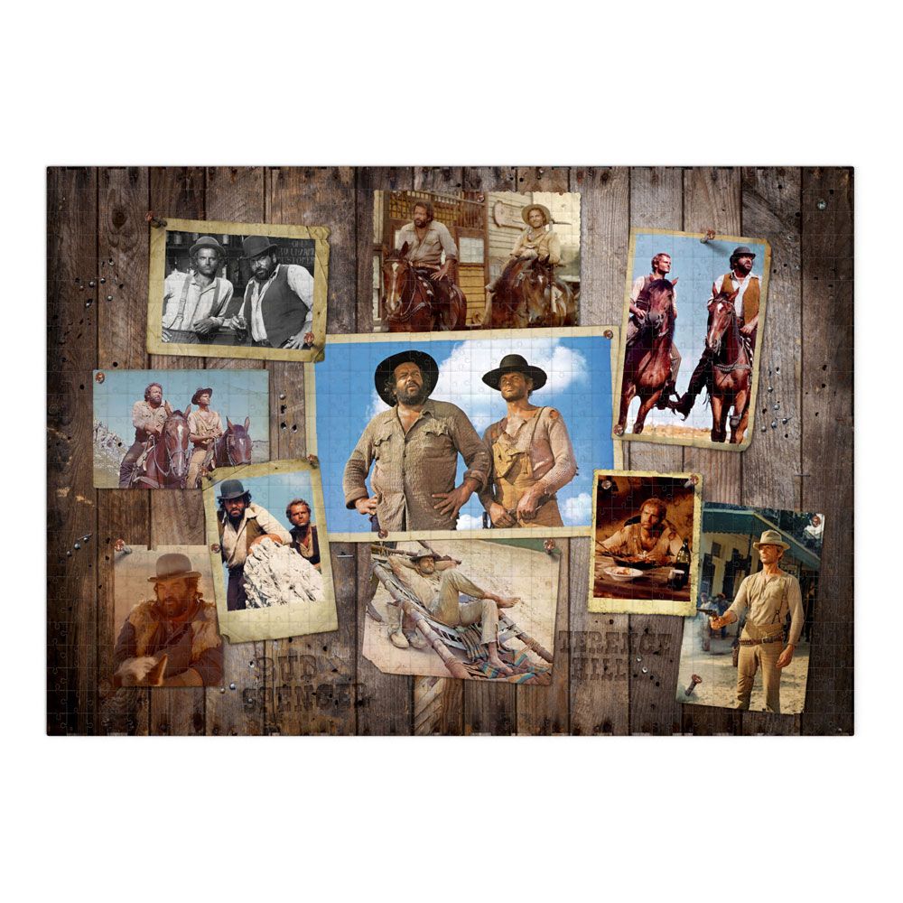Bud Spencer &amp; Terence Hill Puzzle Western Fotowand (1000 Teile)