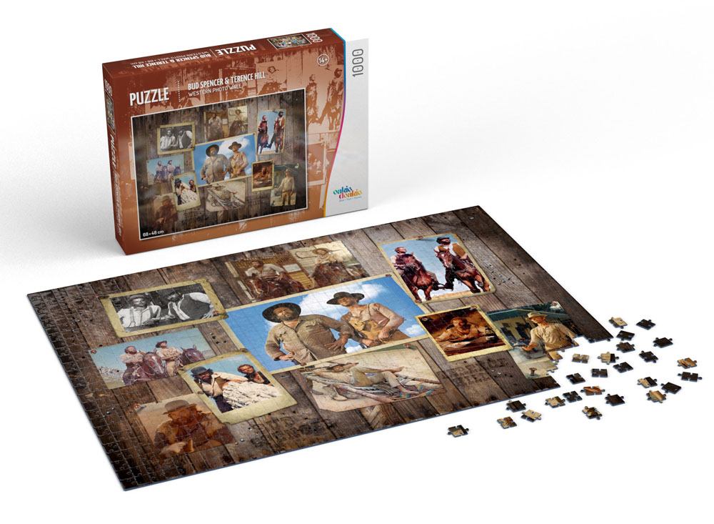 Bud Spencer &amp; Terence Hill Puzzle Western Fotowand (1000 Teile)