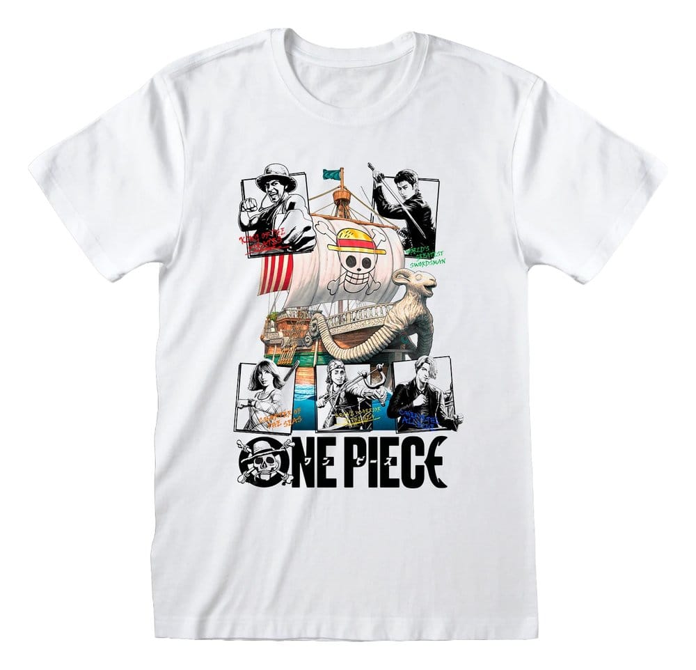 One Piece T-Shirt Merry Go Call Outs Size M