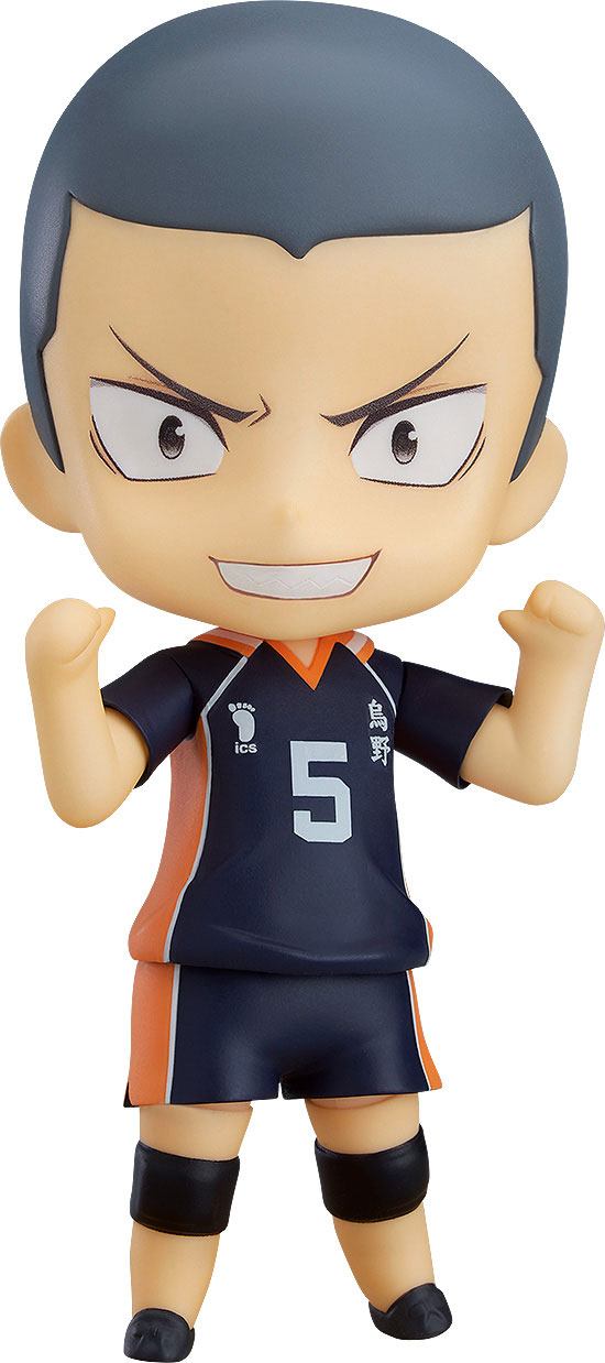 Haikyu!! Nendoroid Action Figure Ryunosuke Tanaka (re-run) 10 cm