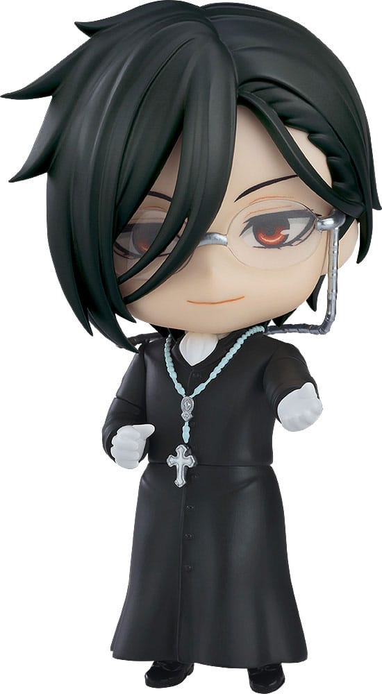 Black Butler: Boarding School Arc Nendoroid Action Figure Sebastian Michaelis: Sapphire Owl Ver. 10 cm