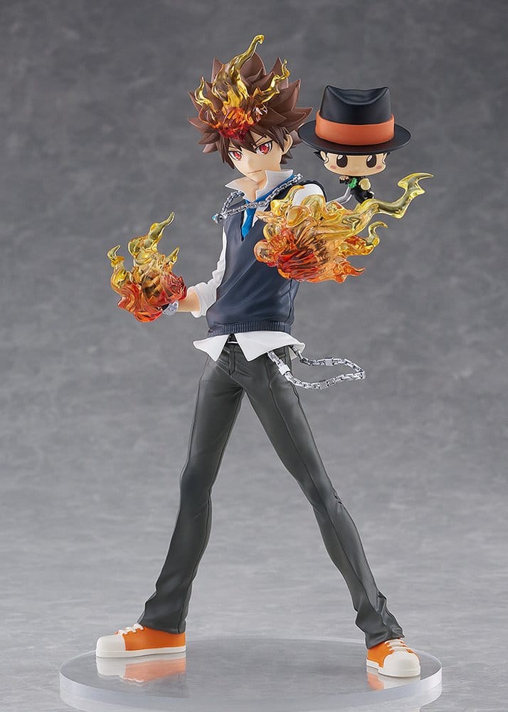 Katekyo Hitman Reborn Pop Up Parade SP PVC Figures 2-Pack Tsunayoshi Sawada & Reborn 24 cm