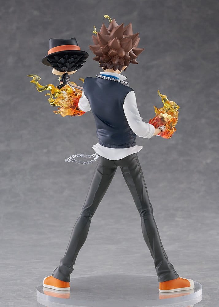 Katekyo Hitman Reborn Pop Up Parade SP PVC Figures 2-Pack Tsunayoshi Sawada & Reborn 24 cm