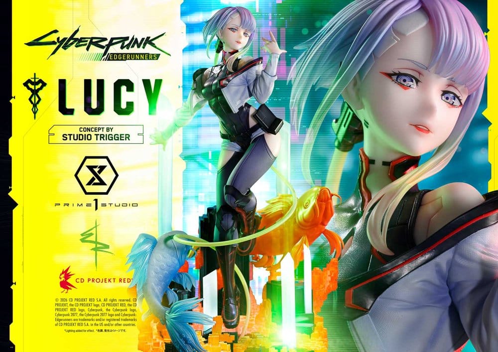 Cyberpunk: Edgerunners Concept Masterline Series Statue 1/5 Lucy (Concept By Studio TRIGGER) Bonus Version 39 cm