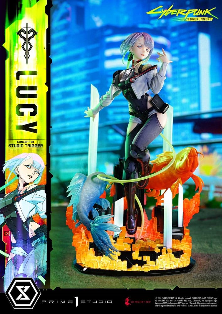Cyberpunk: Edgerunners Concept Masterline Series Statue 1/5 Lucy (Concept By Studio TRIGGER) Bonus Version 39 cm