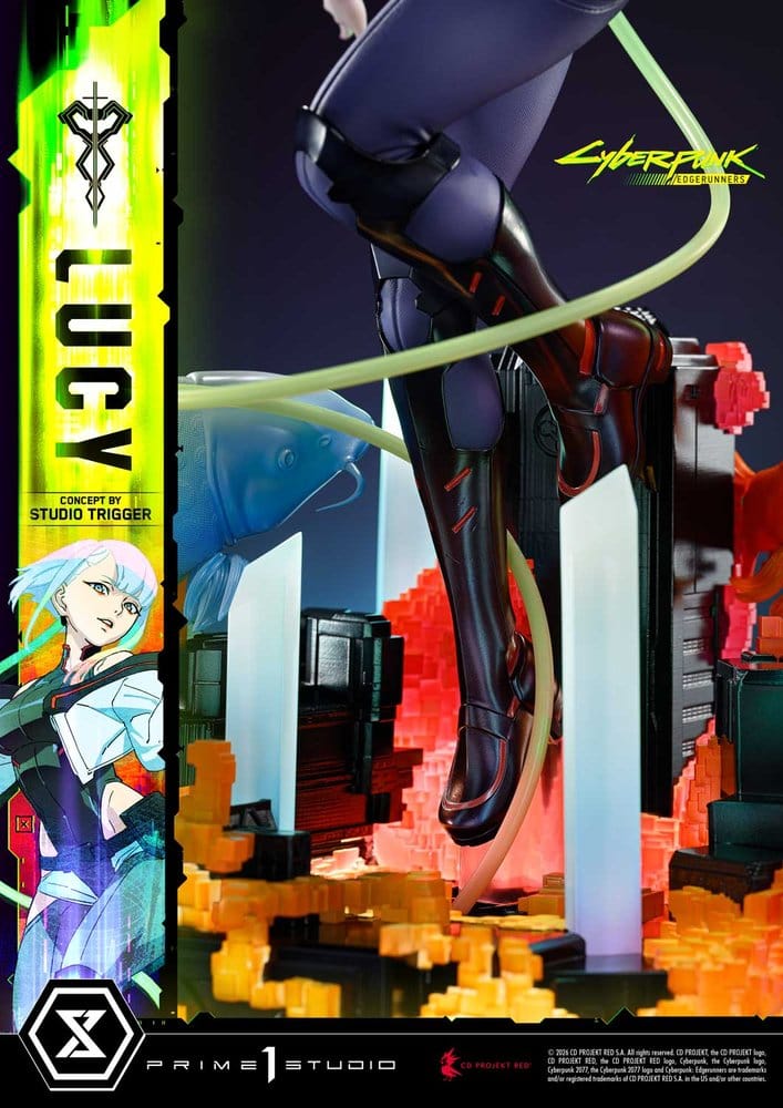 Cyberpunk: Edgerunners Concept Masterline Series Statue 1/5 Lucy (Concept By Studio TRIGGER) Bonus Version 39 cm