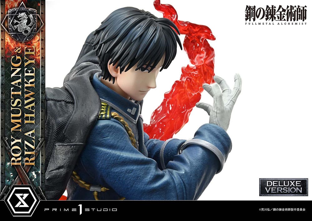 Fullmetal Alchemist Concept Masterline Statue 1/6 Roy Mustang &amp; Riza Hawkeye Deluxe Version 50 cm