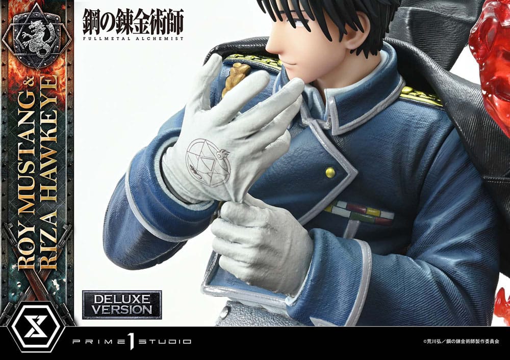 Fullmetal Alchemist Concept Masterline Statue 1/6 Roy Mustang &amp; Riza Hawkeye Deluxe Version 50 cm