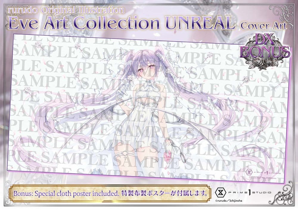 Original Illustration Concept Masterline Statue 1/5 Eve Art Collection UNREAL Cover Art DX Bonus Version 52 cm