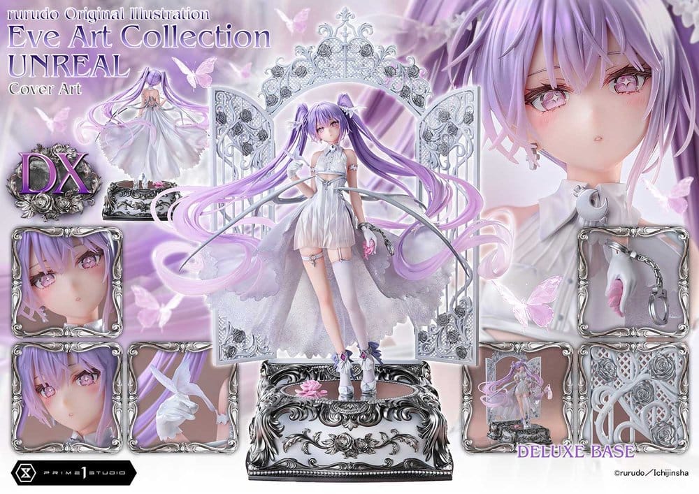 Original Illustration Concept Masterline Statue 1/5 Eve Art Collection UNREAL Cover Art DX Bonus Version 52 cm