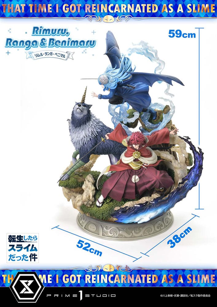 That Time I Got Reincarnated as a Slime Concept Masterline Series Statue 1/6 Rimuru, Ranga und Benimaru 59 cm