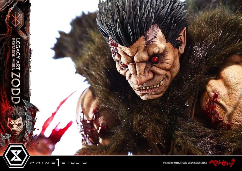 Berserk Legacy Art "Kentarou Miura" Statue 1/4 Zodd Deluxe Version 88 cm