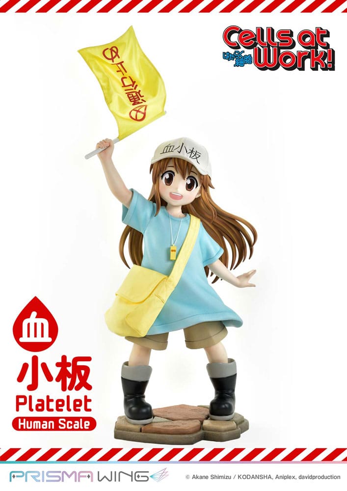 Cells at Work! Life Scale Masterline Series Statue Platelet 100 cm