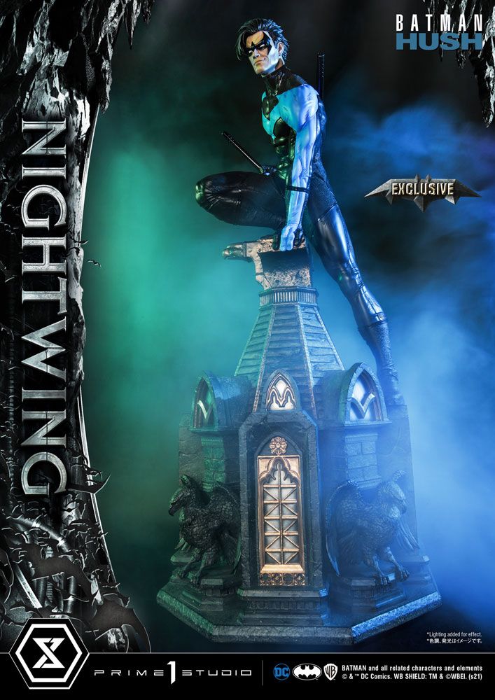 Batman Hush Statuen Nightwing &amp; Nightwing Exclusive Bonus 87 cm Sortiment (3)