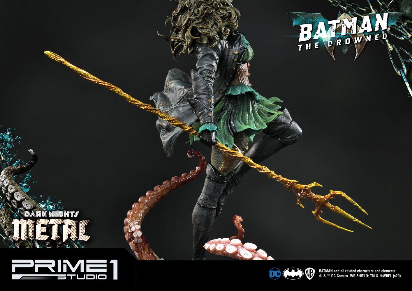 Dark Nights: Metallstatue Der Ertrunkene 89 cm