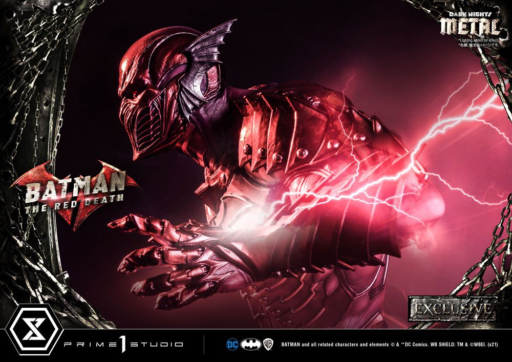 Dark Nights: Metallstatuen 1/3 The Red Death &amp; The Red Death Exclusive 75 cm Sortiment (3)