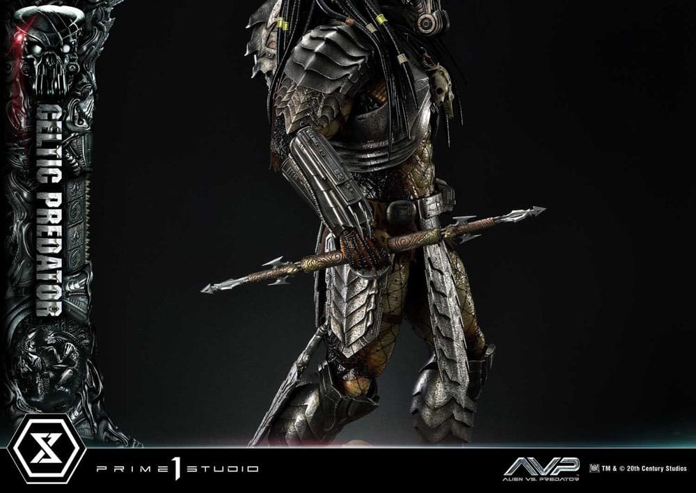 The Alien Vs. Predator Museum Masterline Series Statue 1/3 Celtic Predator Bonus Ver. 95 cm