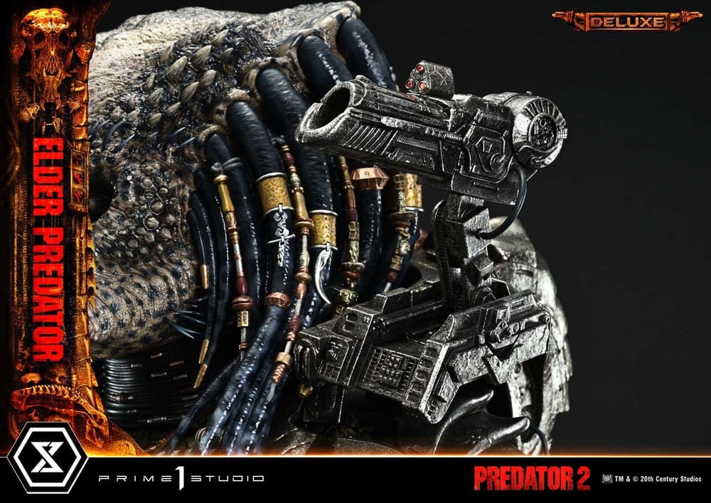 Predator 2 (Film) Museum Masterline Statue 1/3 Elder Predator Deluxe Version 94 cm
