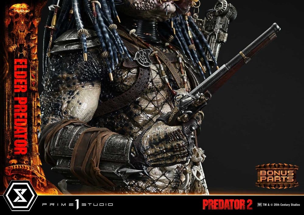 Predator 2 (Film) Museum Masterline Statue 1/3 Elder Predator DX Bonus Version 94 cm