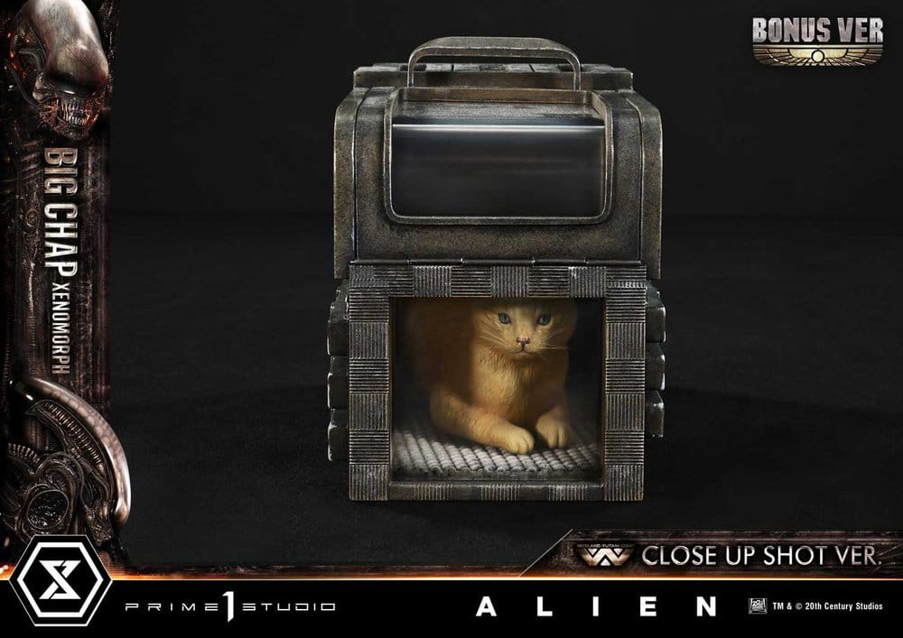 Alien (Film) Museum Masterline XL Statue 1/3 Big Chap Xenomorph Close Up Shot Ver. DX Bonus Version 100 cm