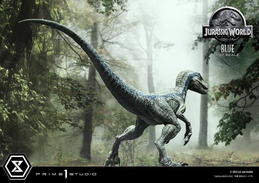 Jurassic World (Movie) Prime Collectible Figures Statue 1/10 Blue 17 cm