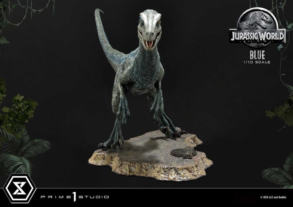 Jurassic World (Movie) Prime Collectible Figures Statue 1/10 Blue 17 cm