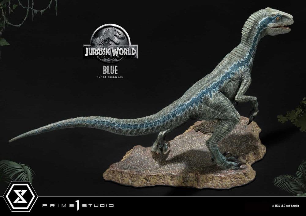 Jurassic World (Movie) Prime Collectible Figures Statue 1/10 Blue 17 cm