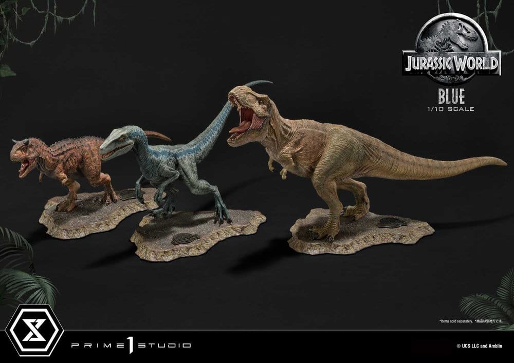 Jurassic World (Movie) Prime Collectible Figures Statue 1/10 Blue 17 cm
