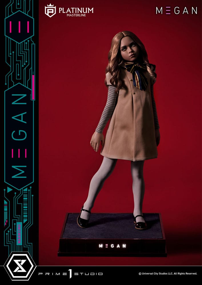 M3gan Platinum Masterline Series Statue 1/3 M3Gan Bonus Version 50 cm