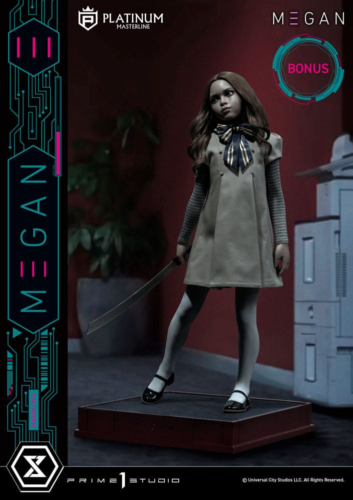 M3gan Platinum Masterline Series Statue 1/3 M3Gan Bonus Version 50 cm