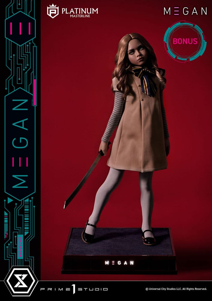M3gan Platinum Masterline Series Statue 1/3 M3Gan Bonus Version 50 cm
