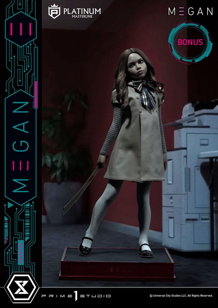 M3gan Platinum Masterline Series Statue 1/3 M3Gan Bonus Version 50 cm