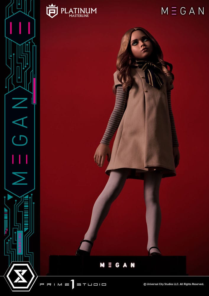 M3gan Platinum Masterline Series Statue 1/3 M3Gan Bonus Version 50 cm