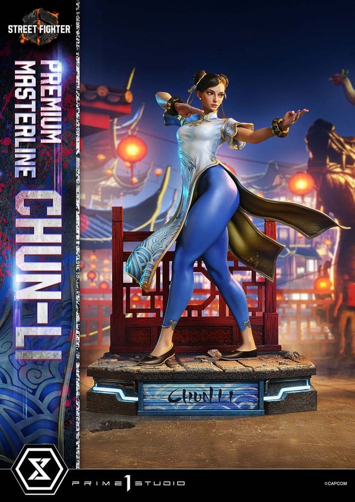 Street Fighter 6 Premium Masterline Statue 1/4 Chun-Li Ultimate Bonus Version 69 cm