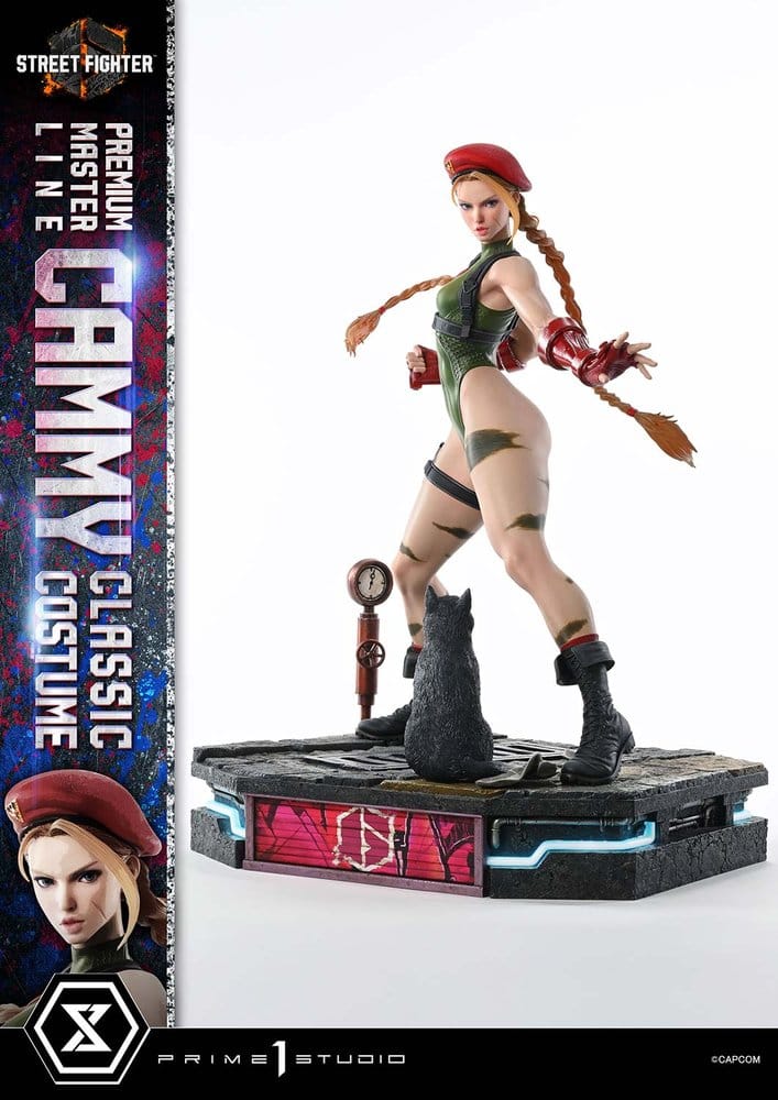 Street Fighter 6 Ultimate Premium Masterline Statue 1/4 Cammy Classic Costume 54 cm