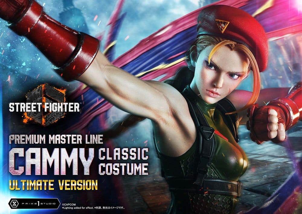 Street Fighter 6 Ultimate Premium Masterline Statue 1/4 Cammy Classic Costume Ultimate Version 54 cm