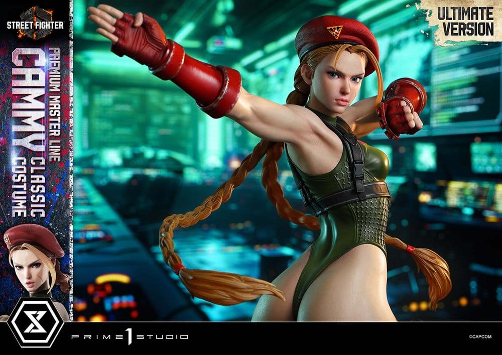 Street Fighter 6 Ultimate Premium Masterline Statue 1/4 Cammy Classic Costume Ultimate Version 54 cm
