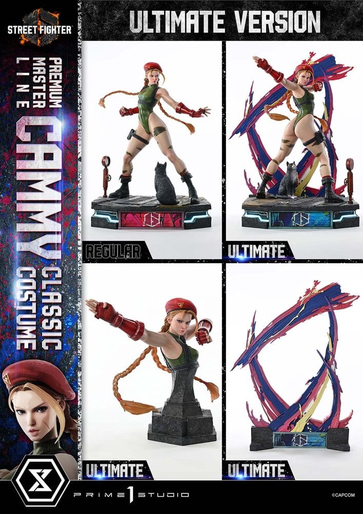 Street Fighter 6 Ultimate Premium Masterline Statue 1/4 Cammy Classic Costume Ultimate Version 54 cm