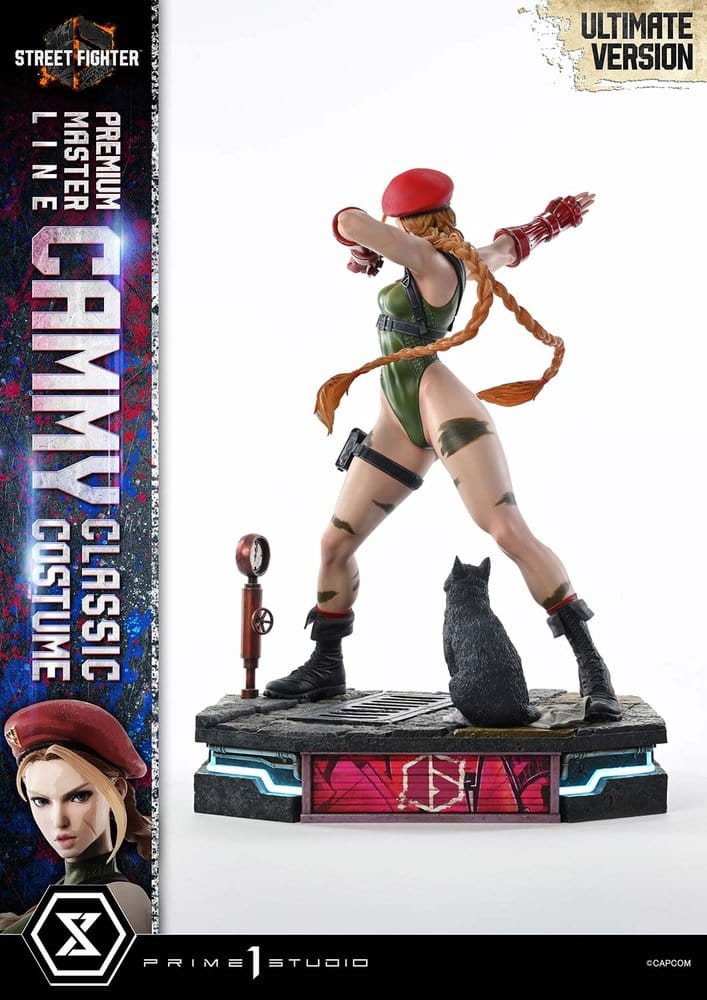 Street Fighter 6 Ultimate Premium Masterline Statue 1/4 Cammy Classic Costume Ultimate Version 54 cm