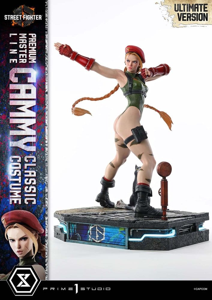 Street Fighter 6 Ultimate Premium Masterline Statue 1/4 Cammy Classic Costume Ultimate Version 54 cm