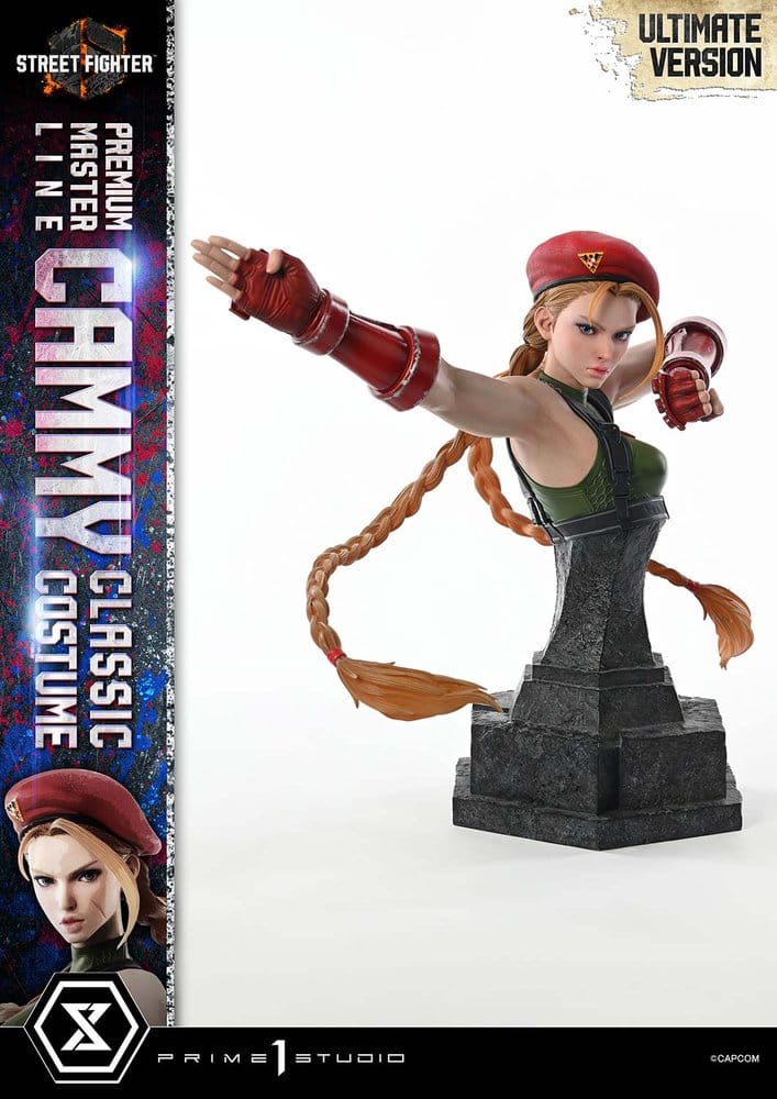 Street Fighter 6 Ultimate Premium Masterline Statue 1/4 Cammy Classic Costume Ultimate Version 54 cm