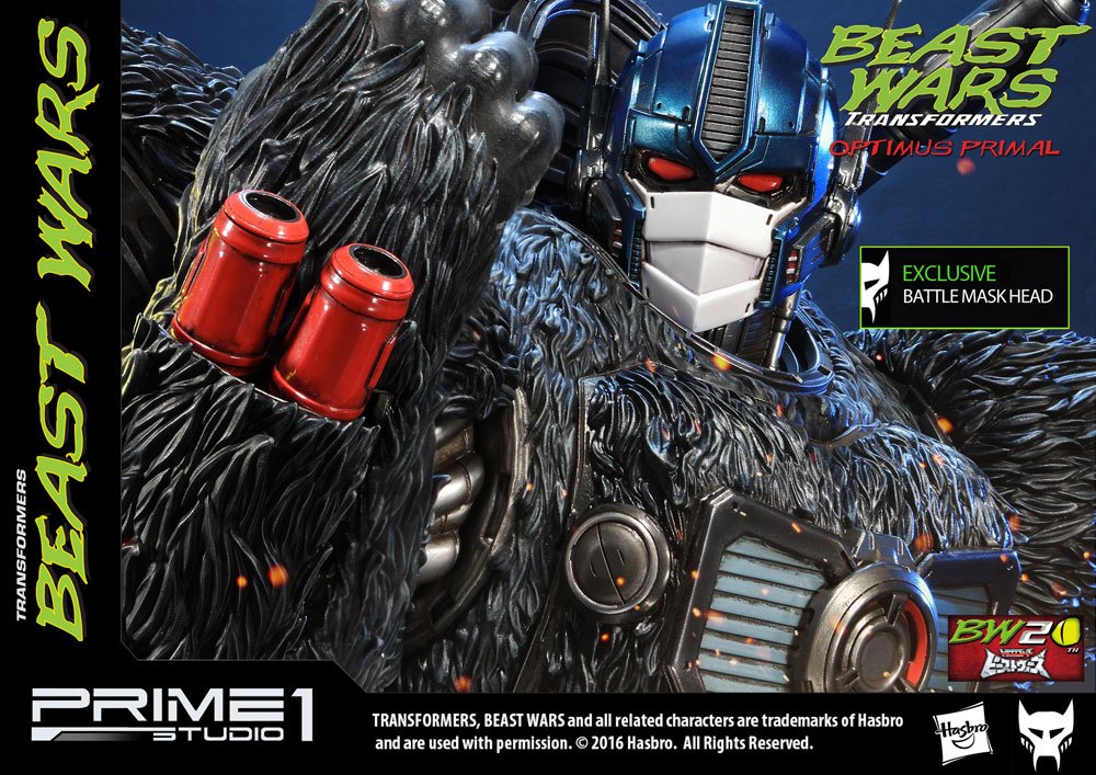 Transformers Beast Wars 1/3 Statuen Optimus Primal &amp; Optimus Primal Exclusive 63 cm Sortiment (3)